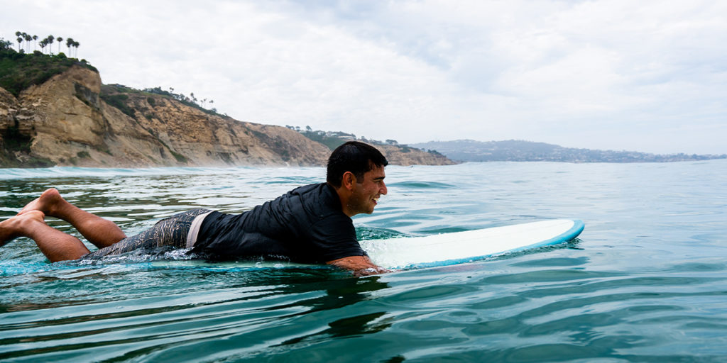 beginner surfboard
