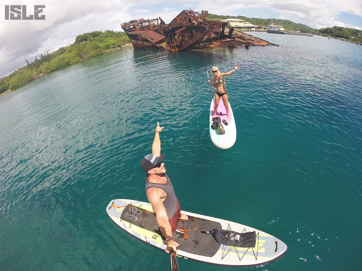 Isle Surf And Sup With Flat Tide Paddle Boarding And Discoverign Ship Wrecks