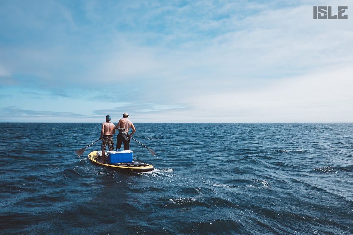 Standup Paddle Boarding On Big Sur Coast 