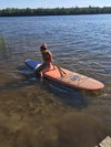 Glider Paddle Board On The Lake