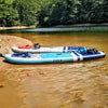 Two Pioneer Paddle Boards On The Water