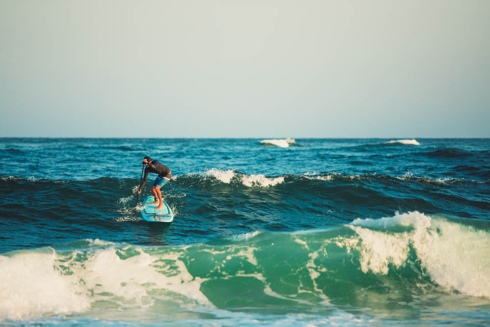 man surfing on a SUP